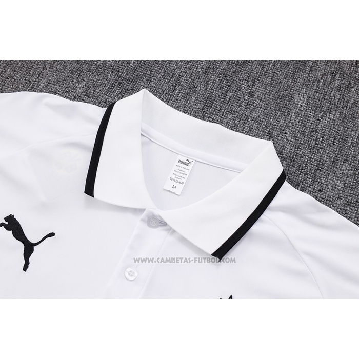 Camiseta Polo del Borussia Dortmund 2023-2024 Blanco